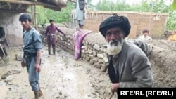 سیلاب در بدخشان در ۵ می ۲۰۲۱ (تصویر از آرشیف)