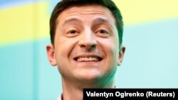 Украина президенті болып сайланған Владимир Зеленский.