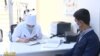 Кадр из репортажа государственного телевидения Туркменистана
