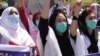 Nurses In Northwest Pakistan Protest For Better Work Conditions