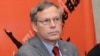 Armenia - U.S. Ambassador John Heffern at a news conference in Yerevan, 18Apr2013.