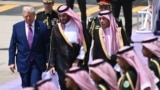 ABŞ-nyň prezidenti Donald Tramp we Saud Arabystanynyň mirasdüşer şazadasy Mohammed bin Salman 