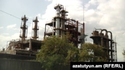 Armenia - Nairit chemical plant in Yerevan.