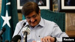د سیند اعلی وزیر سید مراد علي شاه
