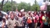 Protest kolega novinara zbog zatvaranja Kežarovskog, 31. maj 2013