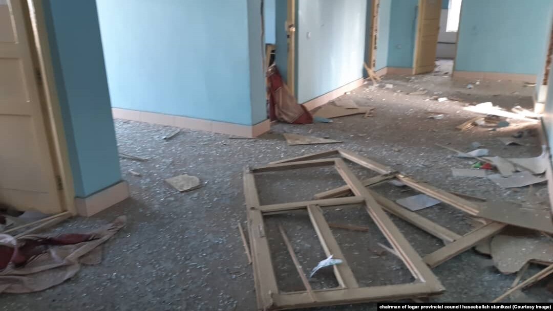 The aftermath of a bomb blast in Pul e-Alam, Afghanistan, which killed at least 27 people on April 30.