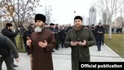 Муфтий Межиев Салахь-Хьаьжа а, Нохчийчоьнан куьйгалхо Кадыров Рамзан а