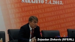 Željko Komšić na osnivačkoj skupštini