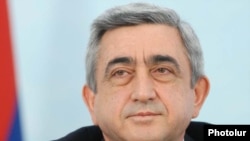 Armenia -- President Serzh Sarkisian.