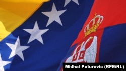 Zastave Srbije i BiH