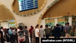 Aşgabat aeroporty. Awgust, 2019.