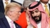 АКШ президенти Дональд Трамп жана Сауд Арабиянын мураскер ханзаадасы Мухаммед бин Салман. Архив