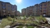 Armenia - New apartment blocks in Gyumri constructed for people who lost their homes in the 1988 earthquake, 15Oct2012.