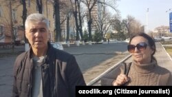 Мухаммад Бекжан с супругой Ниной Бекжан. Ташкент, 25 февраля 2018 года.