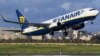 Літак компанії Ryanair