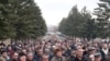 Armenia -- Taxi drivers protest in Gyumri, demand tax revisions, Gyumri, 18Feb2010