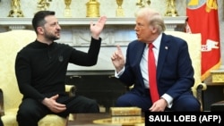 Доналд Трамп ва Владимир Зеленский. Вашингтон, 28-уми феврали 2025