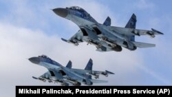 Украинанын истребителдери.