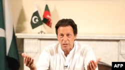 د پاکستان تحریک انصاف ګوند مشر او نوی وزیر اعظم عمران خان 