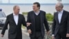 Vladimir Putin sa Barrosom i Rompuyem u Sankt Petersburgu