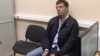 Ukrainian journalist Roman Sushchenko in Moscow after being charged with espionage