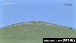 Ադրբեջանցիների դիրքերից մեկը Սյունիքի մարզում