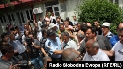 Protesti u Skoplju zbog mogućeg rušenja crkve