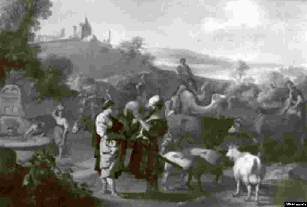 Jan Linsen, Rebecca dhe Eliëzer, 1629