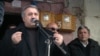 Сасун Микаелян выступает перед своими сторонниками в ходе предвыборной кампании, Раздан, 25 января 2012 г. 