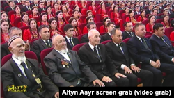 Чествование ветеранов Второй мировой войны в Туркменистане, 2018 год.  