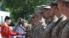 Sa ispraćaja vojnika u Avganistan, 20. avgust 2010