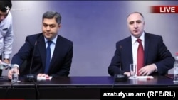 ԱԱԾ պետ Արթուր Վանեցյան, ՀՔԾ պետ Սասուն Խաչատրյան 