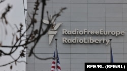 Azatlyk Radiosynyň Pragadaky edara binasy