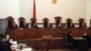 Armenia -- The Constitutional Court holds a hearing on an appeal from human rights ombudsman Karen Andreasian, 15Nov2011.
