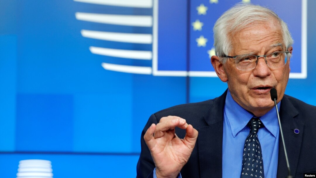 "The decision by the Russian prosecutor-general ultimately harms the interests of Russian people and possibilities for open and free dialogue," said a spokesman for Josep Borrell.