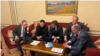 დიდი ბრიტანეთის, გერმანიის, პოლონეთის და საფრანგეთის ლიდერები კიევში 10 მაისს ჩავიდნენ. 