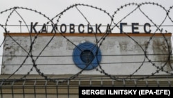 Каховка гидроэлектрстанциясы. 
