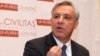 Armenia -- Former Foreign Minister Vartan Oskanian speaks at an event organized by his Civiltas Foundation.