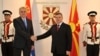 Tomislav Nikolić i Gjorge Ivanov u Skoplju, 26. oktobar 2012.