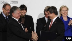 Швейцария – Подписание армяно-турецких протоколов, Цюрих, 10 октября 2009 г. 