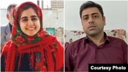 اسماعیل بخشی و سپیده قلیان روز ۳۰ دی،‌ دوباره بازداشت شدند.(عکس از آرشیو)