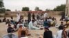 په انګور اډه کې د معذورانو احتجاج.((۱۲-۲-۲۰۲۱))