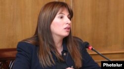 Armenia -- Opposition MP Zaruhi Postanjian