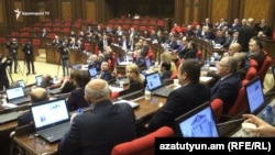 Armenia -- Parliament session, undated.