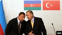Ильхам Алиев и Реджеп Таййиб Эрдоган